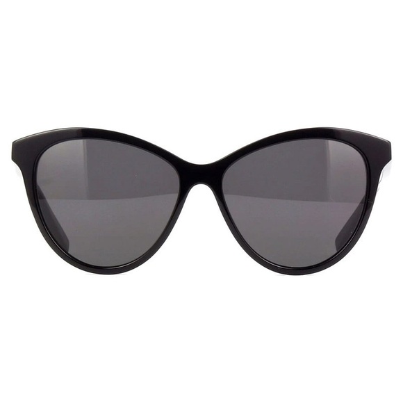 NEW SL456 001 CAT EYE WOMEN SAINT LAURENT BLACK SUNGLASSES SL 456 001 EYEWEAR - Picture 2 of 3